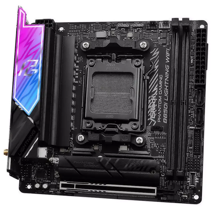Montaje Placa Base ASRock B850I Lightning WIFI Aoslos Aoslos PC - Montaje Placa Base ASRock B850I Lightning WIFI Aoslos